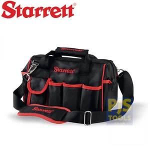 Starrett BGS small 300 X 170 X 200 18 pocket tradesman tool bag STRBGS - Picture 1 of 1
