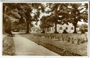 VALENTINES RP POSTCARD 1956 CENTRAL PARK DARTFORD KENT - Picture 1 of 2