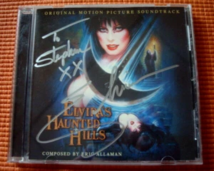 ELVIRA HAUNTED HILLS (CD) SIGNED - Imagen 1 de 3