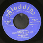 AMOS MILBURN: one scotch, one bourbon, one beer / what can i do? ALADDIN 7"