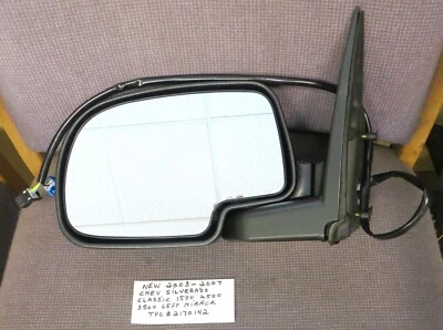 Espejo retrovisor izquierdo Chevrolet Silverado Classic 1500 2500 3500 2003-2007 nuevo Foto 1 de 4