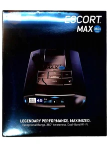 ESCORT MAX 360c MKII RADAR LASER DETECTOR DUAL-BAND Wi-Fi BRAND NEW, SEALED - Picture 1 of 2
