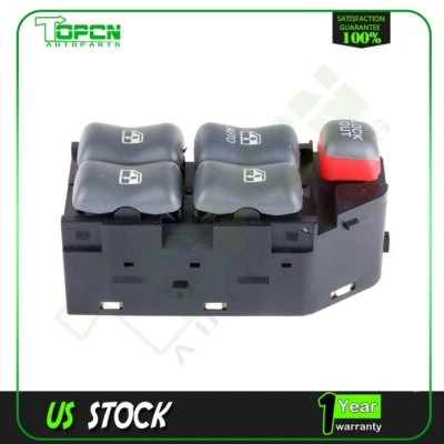 Interruptor de ventana eléctrica LH para Pontiac Sunfire 1995-2005 4 puertas 2,2 L 2,4 L Foto 1 de 4