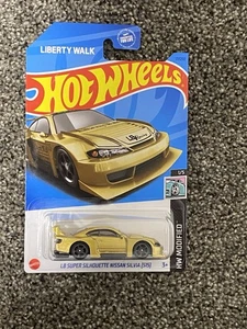 Hot Wheels Gold LB Super Silhouette Nissan Silvia S15 Liberty Walk ** ERROR CAR - Bild 1 von 7
