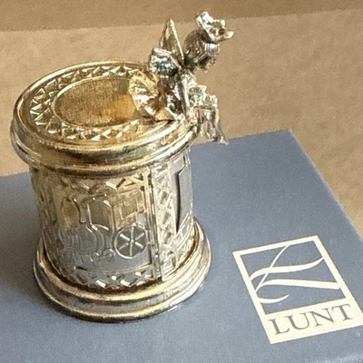 LUNT Silverplated Tooth-Fairy Box - New in Box - Image 1 of 4
