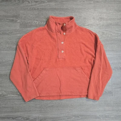 Suéter REI Wallace Lake Algodón Cáñamo Acogedor Rosa Desvanecimiento Arcilla Mujer Talla L Foto 1 de 4