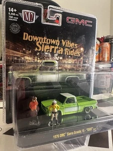 M2 Machines Diorama 1976 GMC Sierra Grande 15 "SS02" CHASE - Picture 1 of 7