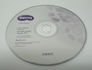 Controlador de monitor LCD BenQ y CD-ROM utilitario - Imagen 1 de 5