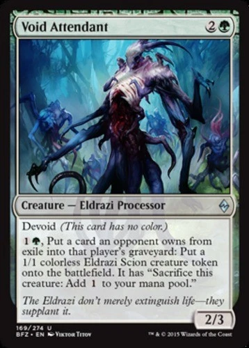 x1 Void Attendant - Battle for Zendikar - NM - MTG - Image 1 of 1