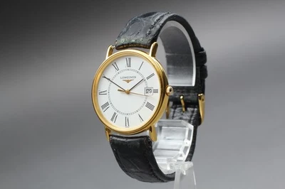 NEAR MINT Longines L4.720.2 Grand Classic Pleasance Mens Quartz From JAPAN - Image 1 of 4