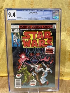 Star Wars #4 1st Printing 1977 Graded Comic Cgc 9.4 White Pages Darth - Picture 1 of 6