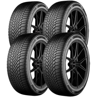 (QTY 4) 275/35R19 Bridgestone Blizzak 6 100W XL Black Wall Tires — 第 1/4 张图片