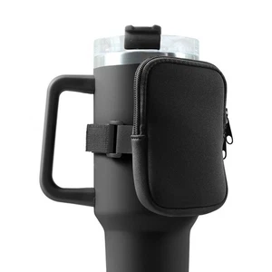 Waloo Funda con Cremallera para Vasos y Botellas - Bolsillo de Almacenamiento Incorporado - Imagen 1 de 17