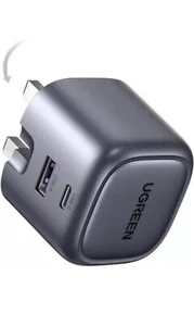UGREEN USB C Charger PD 35W C Plug Nexode 2-Port Compact Fast Charger CD350 - Zdjęcie 1 z 6