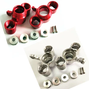 Aluminum Front Steering Block for Arrma 1/8 Kraton Outcast 6S AR330403 AR330505 - Picture 1 of 6