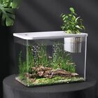 Transparent Fish Tank with Lid Ecological Water Tank New Aquarium  Home