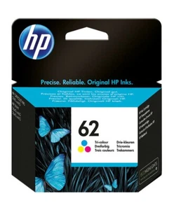 Genuine HP 62, HP 62XL Black & Colour Ink Cartridges for Envy 5540 Printers Lot - Picture 1 of 6