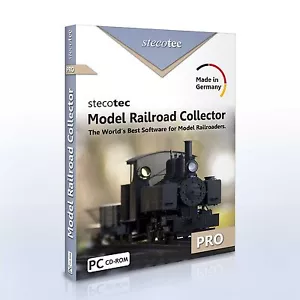 Stecotec Model Railroad Collector Pro - Software per Modellisti Ferroviari | CD-ROM - Foto 1 di 9
