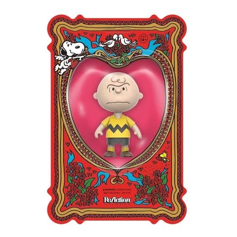 I Hate Valentine's Day Charlie Brown Super7 ReAction Figure Cover