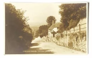 VINTAGE 1955 POSTCARD SHAFTESBURY TOUT HILL DORSET ENGLAND RPPC Real Photo - Picture 1 of 7
