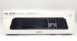 Logitech MX Keys für Mac Bluetooth Tastatur - Space Grau Italienisch QWERTY - Bild 1 von 4