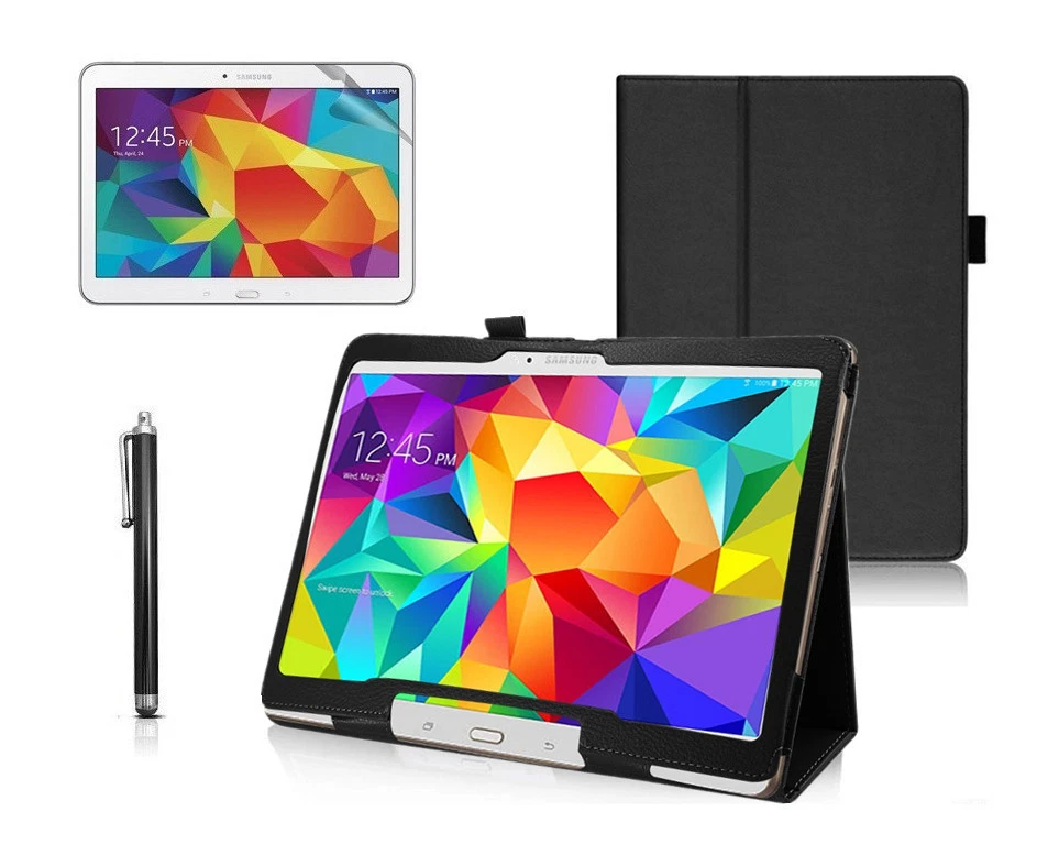 PU Leather Smart Case Cover For Samsung Galaxy Tab 4 10.1" SM-T530/531/533/535 - Image 1 of 1
