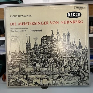 WAGNER- DIE MEISTERSINGER VON NÜRNBERG 6 LP BOX HANS KNSPPERTSBUSCH 2616f - Bild 1 von 3