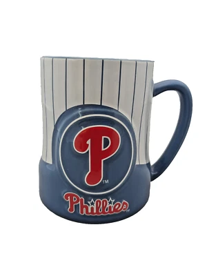 BRAND NEW OFFICIALLY LICENSED MLB PHILADELPHIA PHILLIES GAMETIME 20 oz.MUG CTM12 - Image 1 of 4