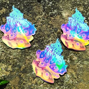 Pegatina Liquid Fire Holo CSGO CS Counter Strike CS2 (efecto Holo) - Imagen 1 de 5