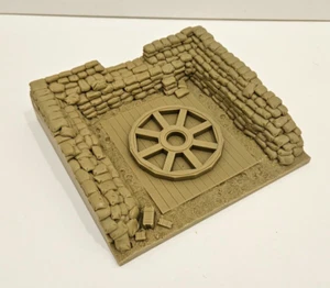 1/72 VERLINDEN CONFEDERATE 7" BROOKE RIFLE EMPLACEMENT #2133 RESIN DIORAMA BASE - Picture 1 of 3