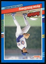 1991 Donruss #BC-7 Ryne Sandberg Bonus Cards Excellent