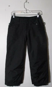 RAWIK Black 100% Nylon Insulated Snow & Ski Pants Boy's Size M NWOT - Picture 1 of 5