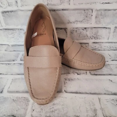 Mocasines cómodos Joie de cuero tostado/arena talla 9 nuevos sin caja Foto 1 de 4