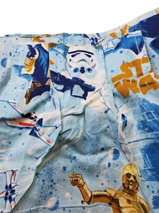Juego de cortinas vintage años 80 primera Star Wars cama doble extendida y 2 ventanas - Imagen 1 de 4