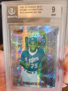 Bowmans Best Atomic Refractor Adrian Beltre BGS 9 1997 como nuevo radiocontrol poco pop - Imagen 1 de 2