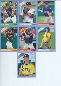 David Dahl 2015 Topps Heritage Minors Blue Parallel - Picture 1 of 1