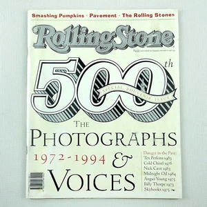 Rolling Stone Magazine Issue 500 September 1994 Pavement Photographs 1972-1994 - Picture 1 of 6