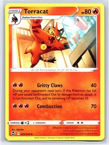 2022 Pokemon TCG - Silver Tempest - Torracat 31/195 - Picture 1 of 2