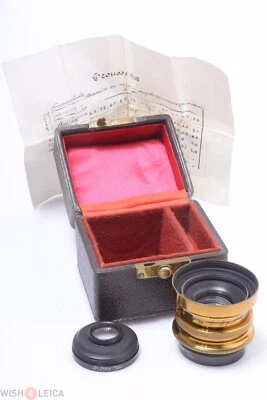 ✅ CLAUDE BERTHIOT BRASS *MINTY* EURYGRAPHE NO.2 DOUBLE TROUSSE 13x18, 5x7 LENS  - Image 1 of 4
