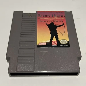 Robin Hood: Prince of Thieves (Nintendo NES, 1991) Cartridge Only Authentic - Picture 1 of 3