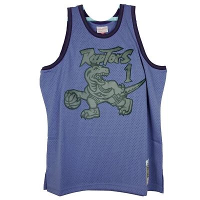 Camiseta Tracy McGrady Toronto Raptors Mitchell & Ness XL XLarge NBA púrpura nueva con etiquetas Foto 1 de 4