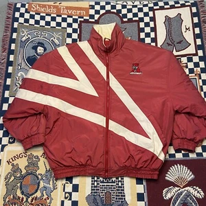 VINTAGE Master Graphics Alabama Crimson Tide Puffer Jacket Men’s XL Extra Large - Picture 1 of 14