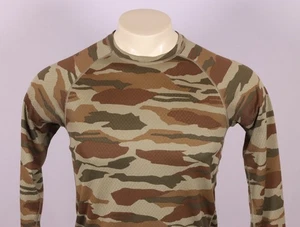 PATAGONIA M’s Small Capilene Midweight Long Sleeve Crewneck Shirt -Camouflage - Picture 1 of 13