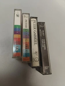 Peter Gabriel Casettes Lot 4 So Plays Live Us Passion VG+ - Picture 1 of 7