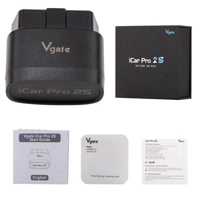 Vgate iCar Pro 2S OBD2 Diagnosis Scanner ELM327 Bluetooth 5.3 For Android/IOS/PC - Bild 1 von 4