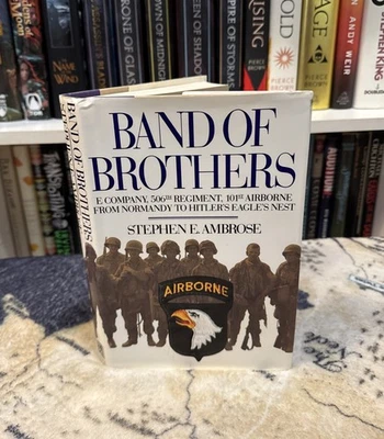 Band of Brothers - Stephen Ambrose (Hardcover) First Edition/Print, 1st/1st, VG - Imagem 1 de 4