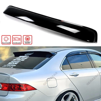 JDM VISEIRA DE JANELA TRASEIRA SPOILER DE TETO DEFLETOR PARA 2004-2008 ACURA TSX CL8 NOVO - Imagem 1 de 4