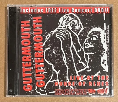 Guttermouth - Live at the House of Blues RARE out of print CD + DVD (SEALED) - Image 1 of 2