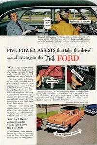 Magazine Ad - 1954 - Ford - Picture 1 of 1