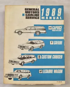 Chevrolet 1989, Oldsmobile, Buick, carrocería B servicio/manual de taller - Imagen 1 de 1